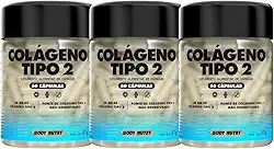 Kit 3x Colageno Tipo 2 + Joelho E Articulação 60 Caps