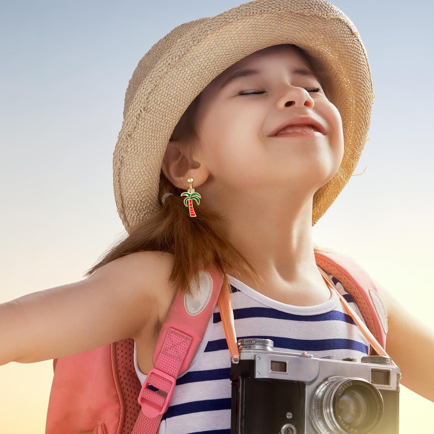 20 Pairs Clip on Earrings -Cute Clip Earrings Hypoallergenic,Dress-Up Accessorie - Image 4