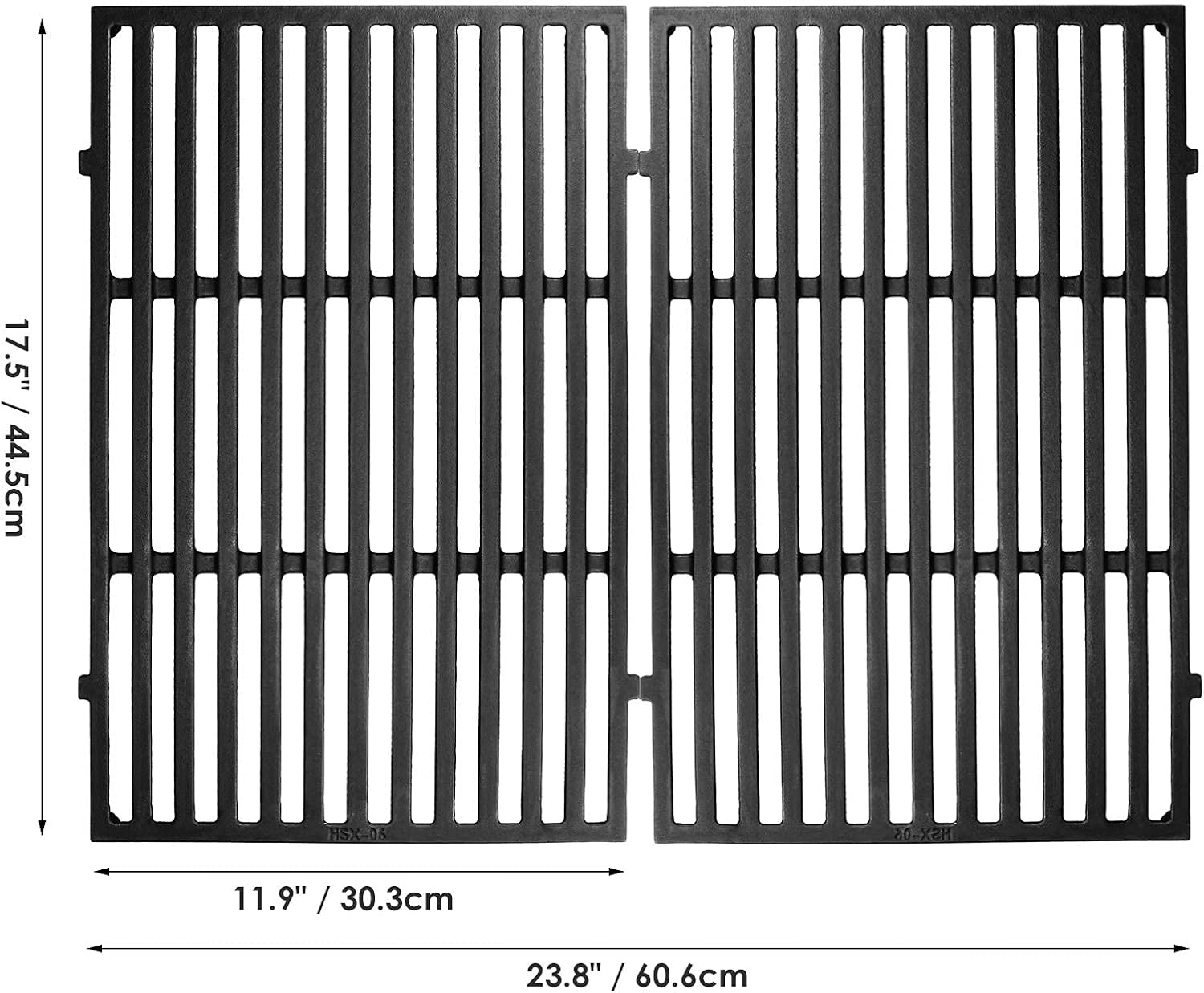 Spirit Grill Parts for Weber 7638 Grates 7636 Flavorizer Bars for Weber Spirit and Spirit II 300 Series Grills with Front Mount Controls E-310 E320 E330 S310 S320 S330 SP310 SP320 SP330 II E-310