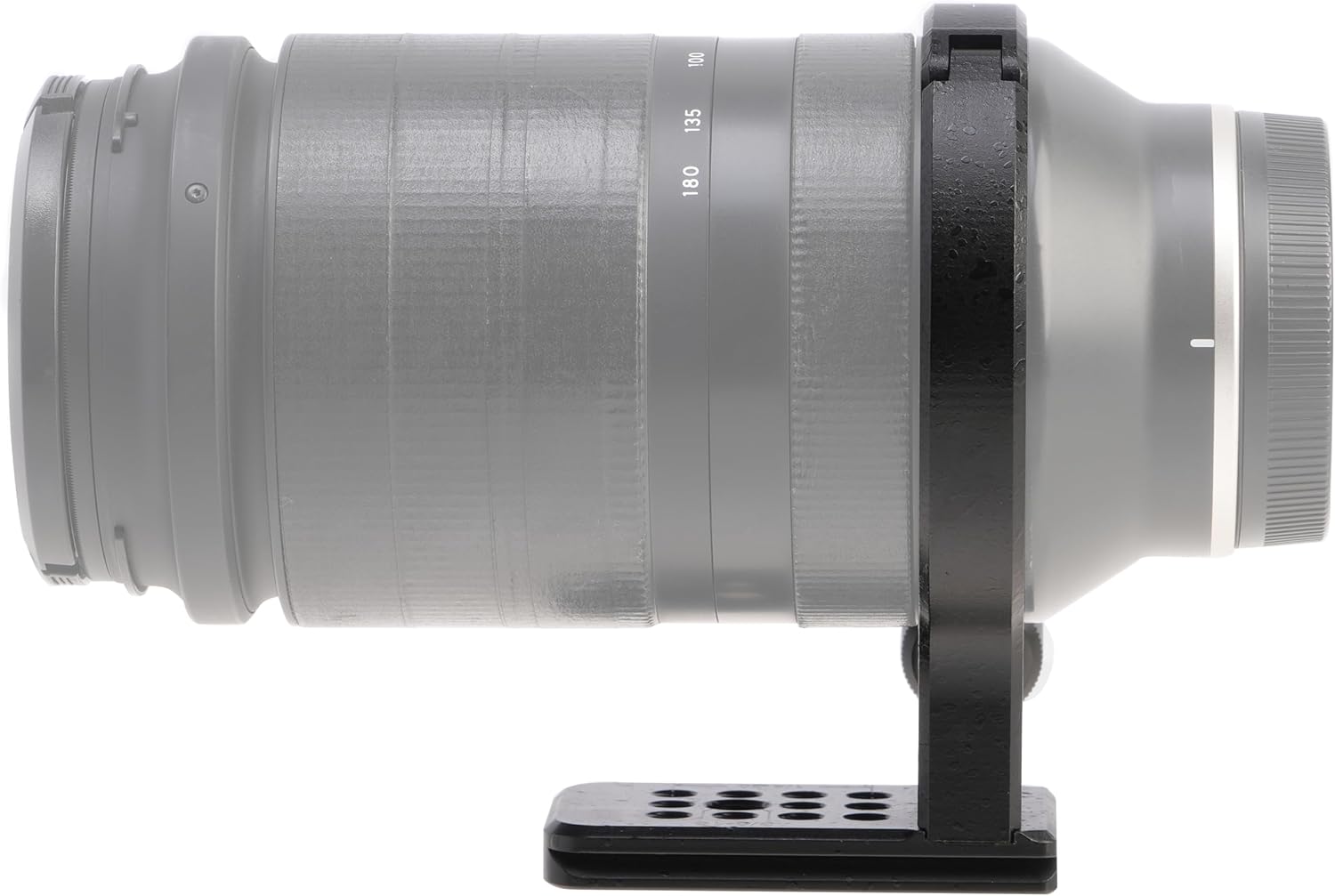FocusFoto Metal Tripod Collar Mount Ring 80mm for Tamron 70-180mm F/2.8 Di III VXD (A056) Lens, Bottom with 1/4" & 3/8" Thread Screw Mount Dovetail Quick-Release Plate for Acra-Swiss Type Tripod