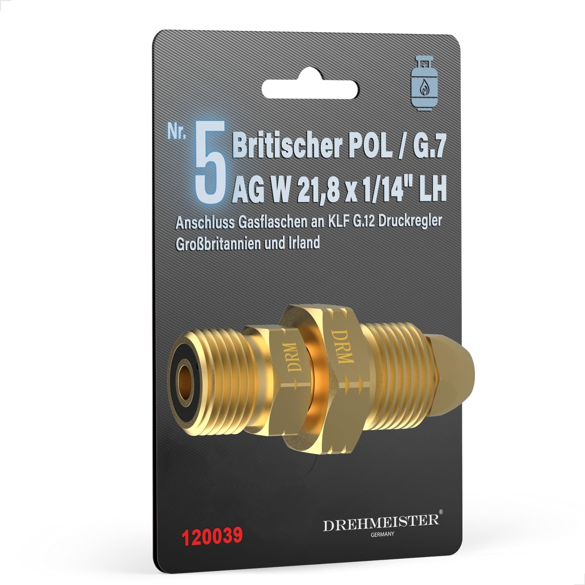 Entnahme Adapter Nr.5 – G.7 auf G.12 – Brit.POL kompatibel