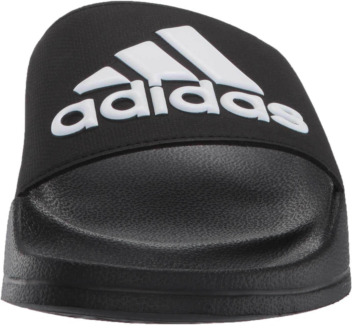 adidas Unisex-Adult Adilette Slides Sandal, 5.5 7 Core Black/Footwear White/Core Black