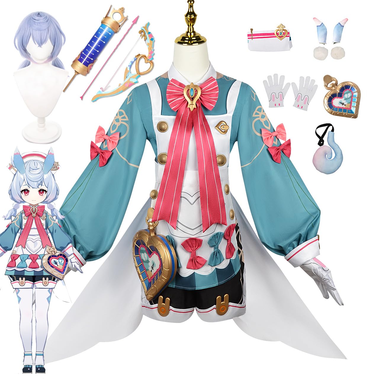 三分妄想 原神 シグウィン コスプレ衣装 ウィッグ付き 三分妄想1/3Delusion】原神 Genshin シグウィン-Sigewinne コスプレ