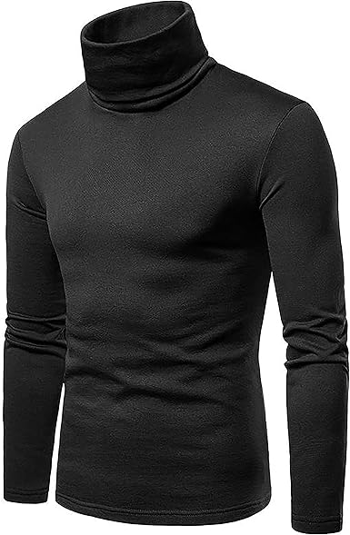 Camiseta cuello alto negro - 407119899A09 | Pimkie