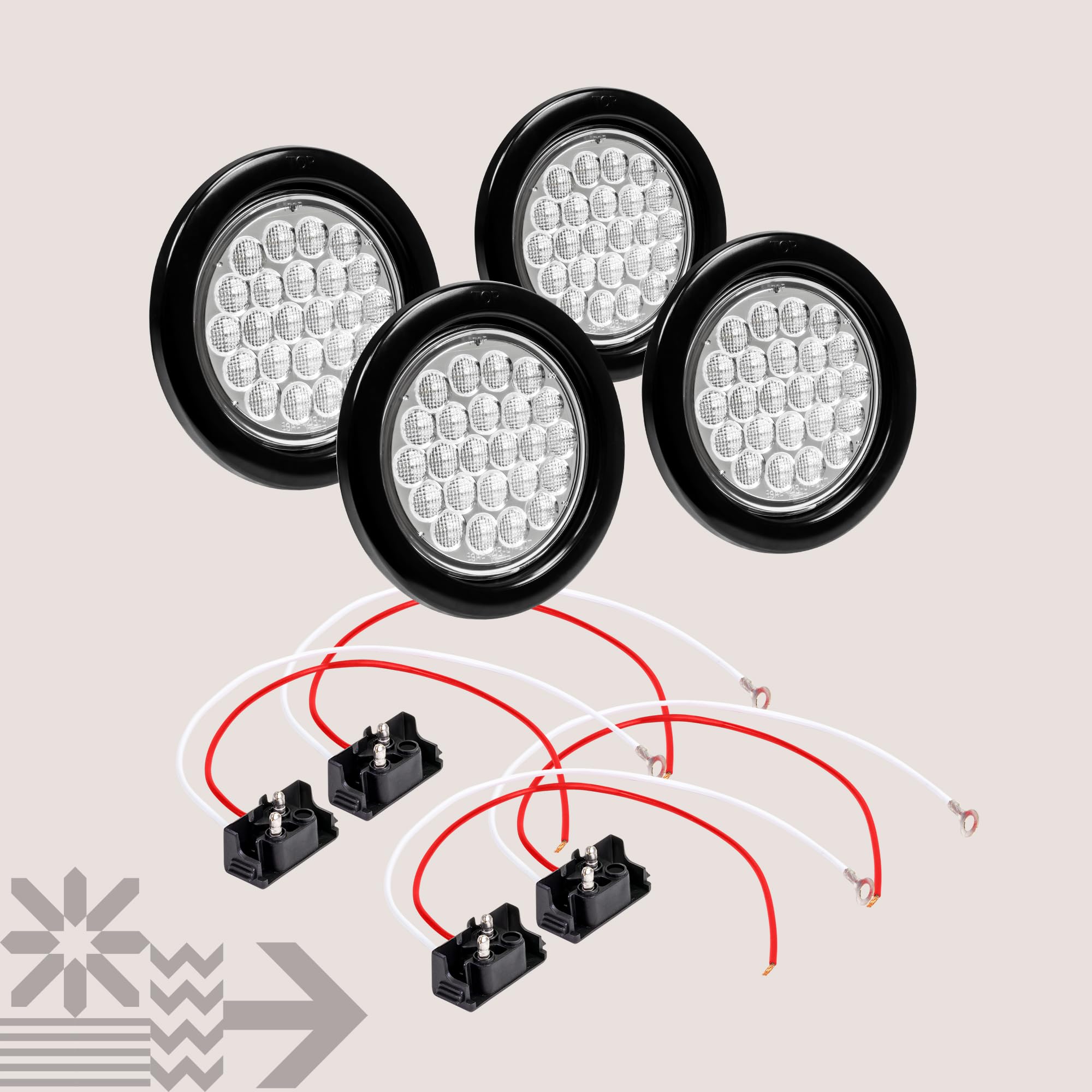 4 Inch Led Backup Lights