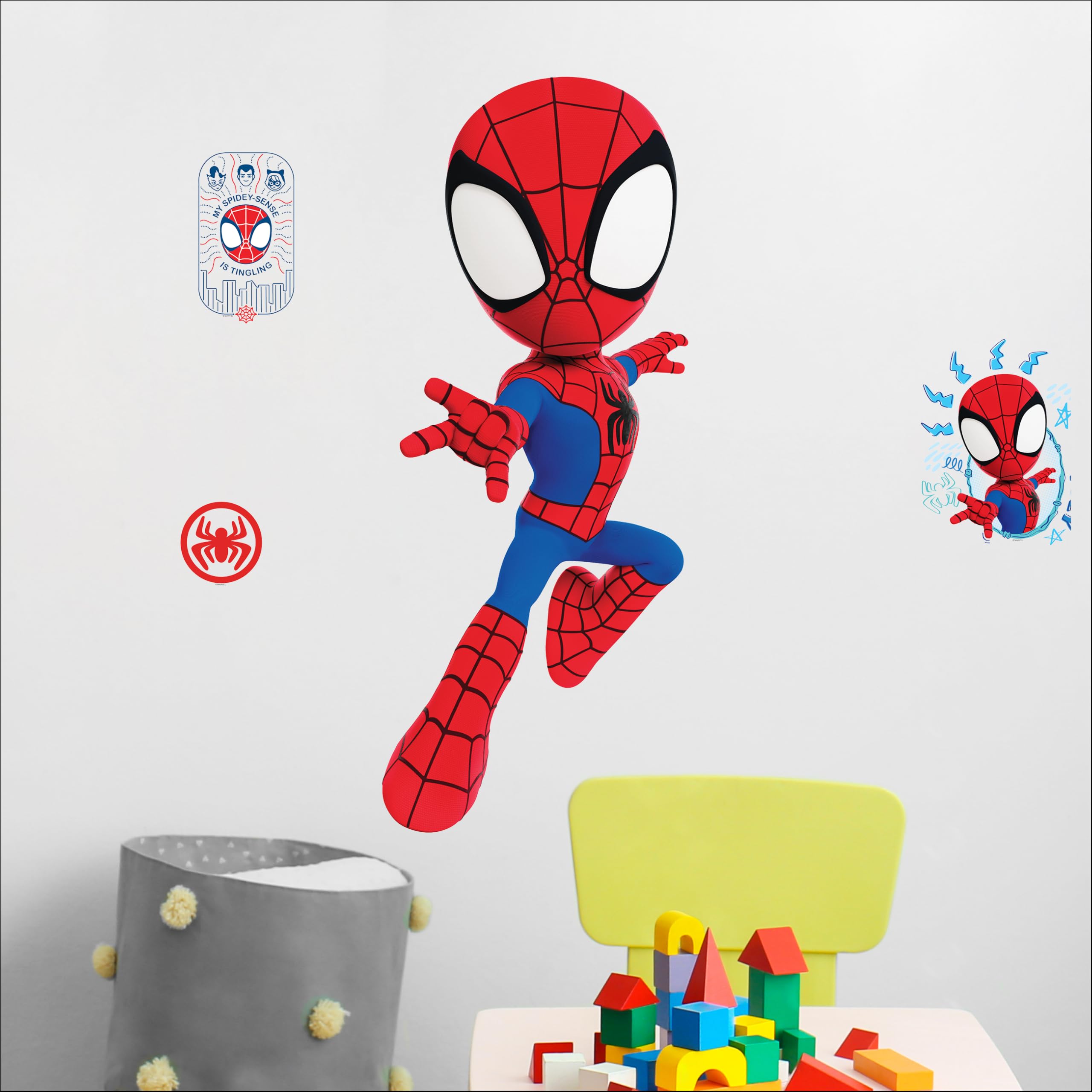 Amazon.com: Marvel Spidey and His Amazing Friends Spider-Man Wall