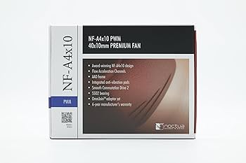 Noctua NF-A4x10 FLX, プレミアム 静音 ファン Noctua NF-A4x10 FLX プレミアム 静音 ファン 3-Pin接続 40x10mm