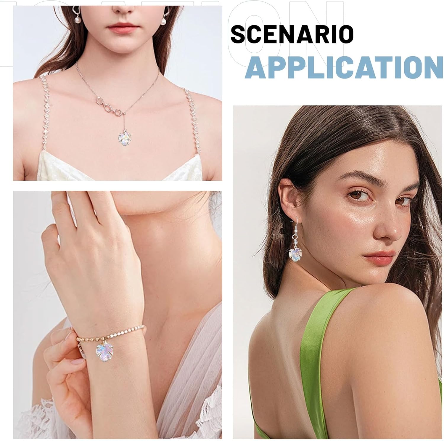 CHGCRAFT 100Pcs Maple Leaf Open Back Bezel Charms Pendants Zinc Alloy Pendants Bezel Blank Trays Geometric Hollow Frame Charms For DIY UV Resin Epoxy Resin Pressed Flower Jewelry Antique Silver - Image 7