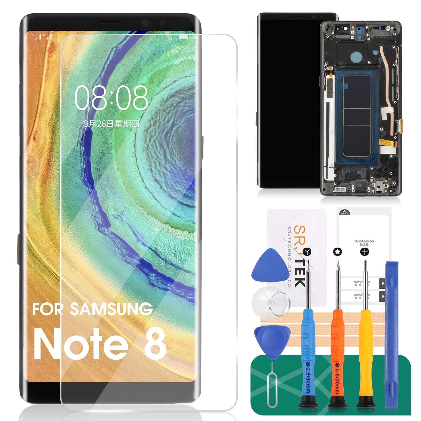 Reemplazo De Pantalla Para Xiaomi Redmi Note 8 Pantalla LCD Táctil Digitalizador Asamblea (no Para Note 8 Pro
