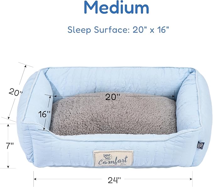 Cama Redonda Perro Pequeño 61cm Lavable Antiansiedad miniatura 2