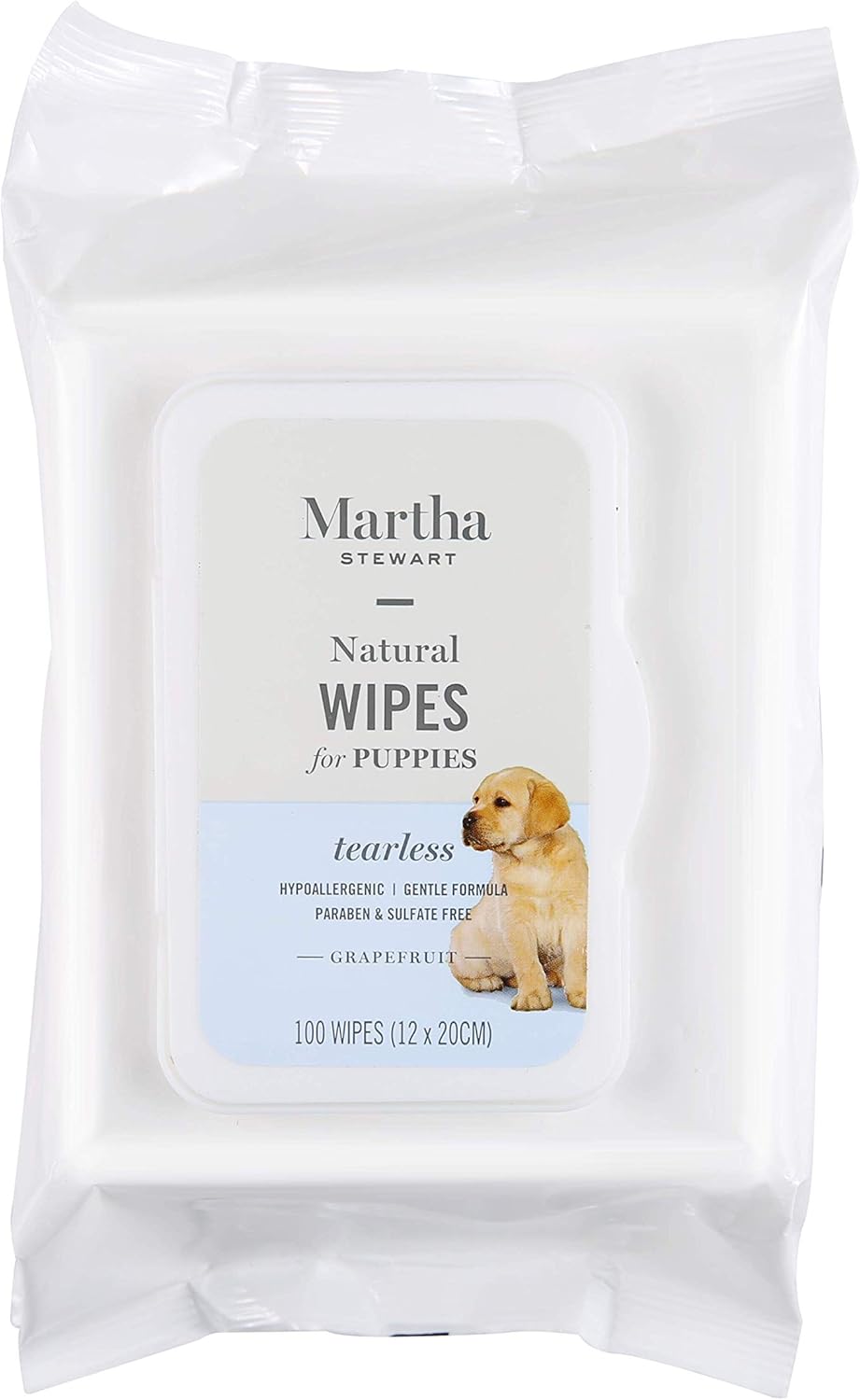 Martha Stewart for Pets Puppy Wipes in Grapefruit