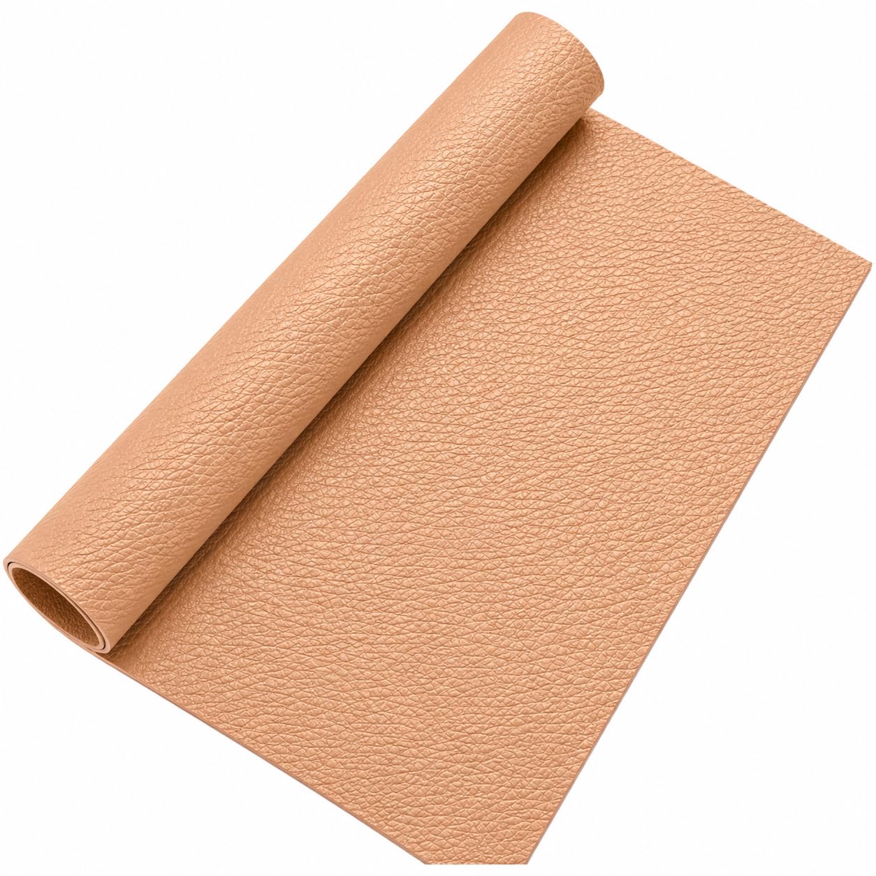 Mango Bioleather Sheet | Beige Pebble Textured | Premium Vegan Plant-Based Leather Material for Crafts & Fashion | 52 inches x 39 inches Width | No MOQ | 580 GSM | 1.2mm ± 0.1 Thickness-image-41