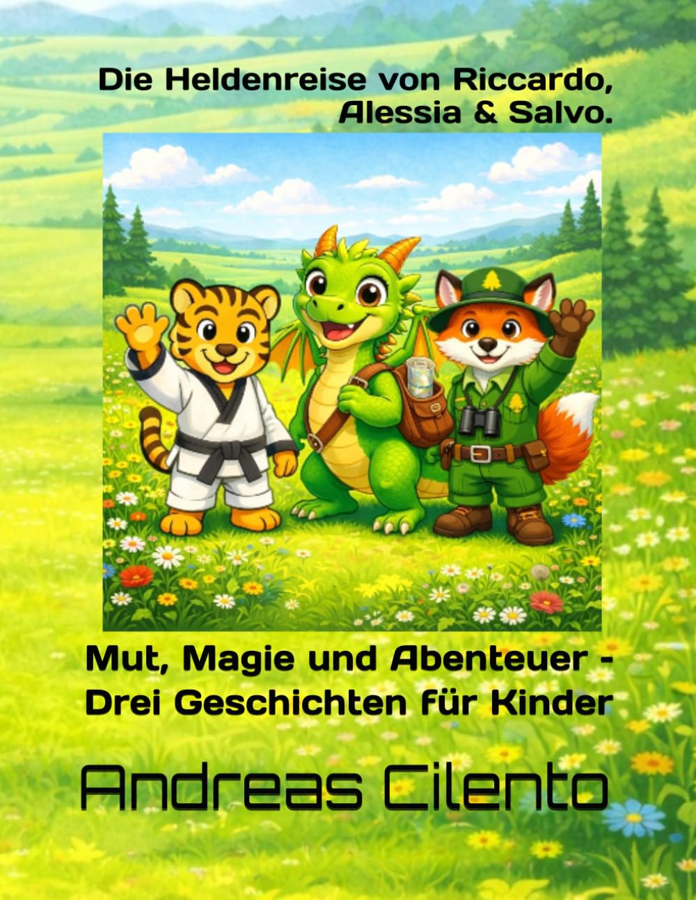 Die Heldenreise von Riccardo, Alessia und Valerio.: Mut, Magie und Abenteuer – Drei Geschichten für Kinder