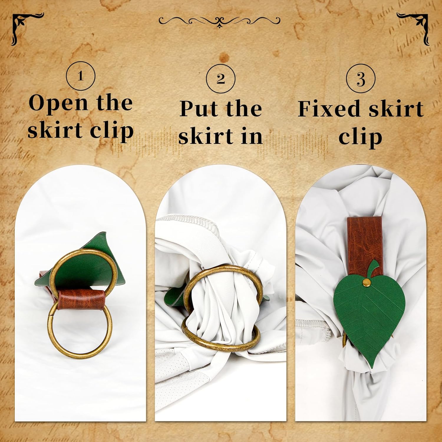 Renaissance Waist Belt Pouch Accessories Medieval Festival Viking Pirate Leather Belts Potion Bottles Coin Purse Set Renfaire Costume Cosplay Halloween - Image 4