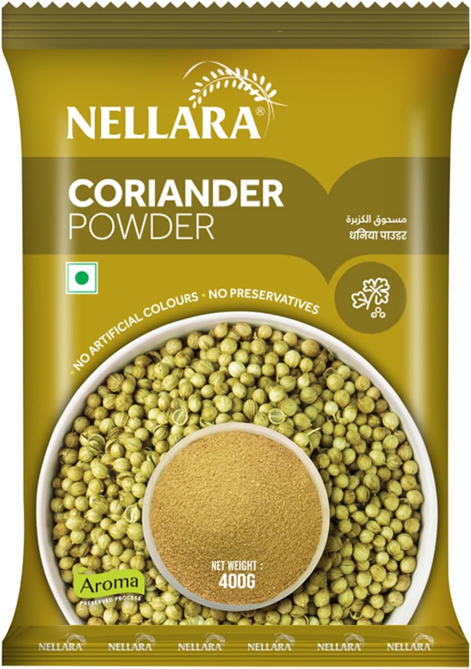 Nellara Coriander Powder 400 g