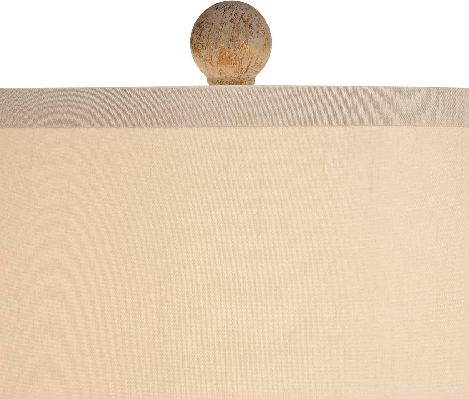 360 Lighting Gisele Traditional Cottage Style Table Lamps 24" High Set of 2 Gold Wash Lattice Column Tapered Drum Shade Decor for Living Room Bedroom House Bedside Nightstand Home Office