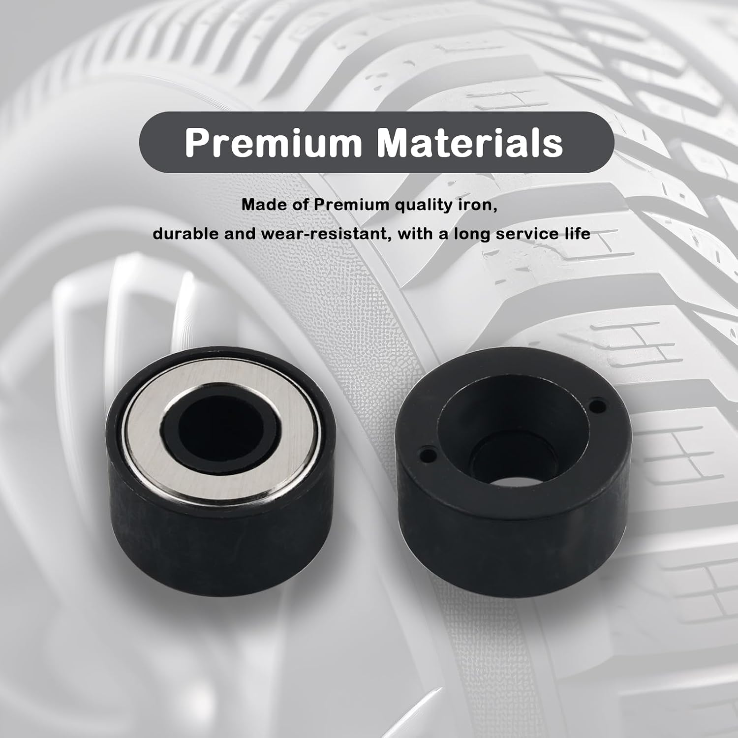 2PCS Wheel Stud Installer Tool Kit OEM 22800,Heavy Duty Lug Stud Installer Tool with 3PCS 3 Type 3/4 Hex Wheel Lug Nuts,Professional Wheels Studs Removal Tools Car Accessories