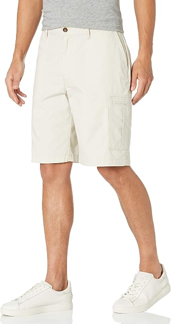 Flat Front Eco-Start Canvas Cargo Short 