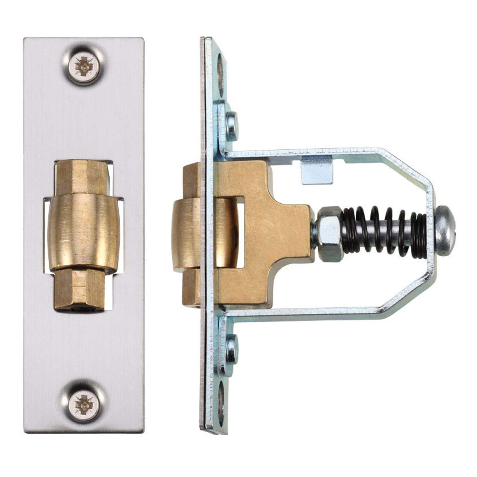 Zoo Hardware Adjustable Roller Latch - Satin Stainless