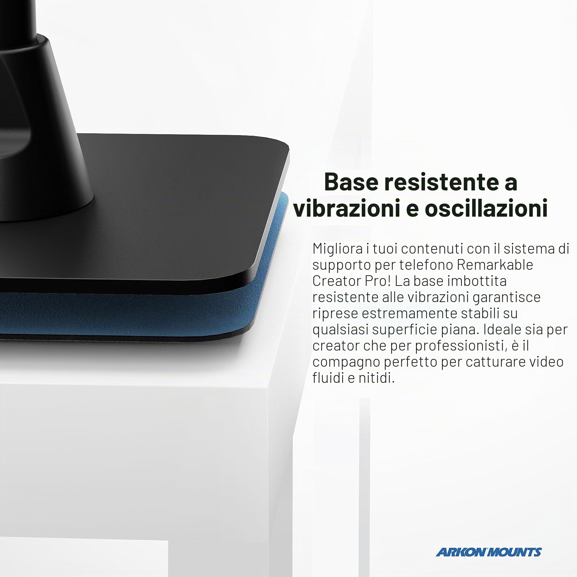 Arkon Supporto da Tavolo da Cucina per Live Streaming