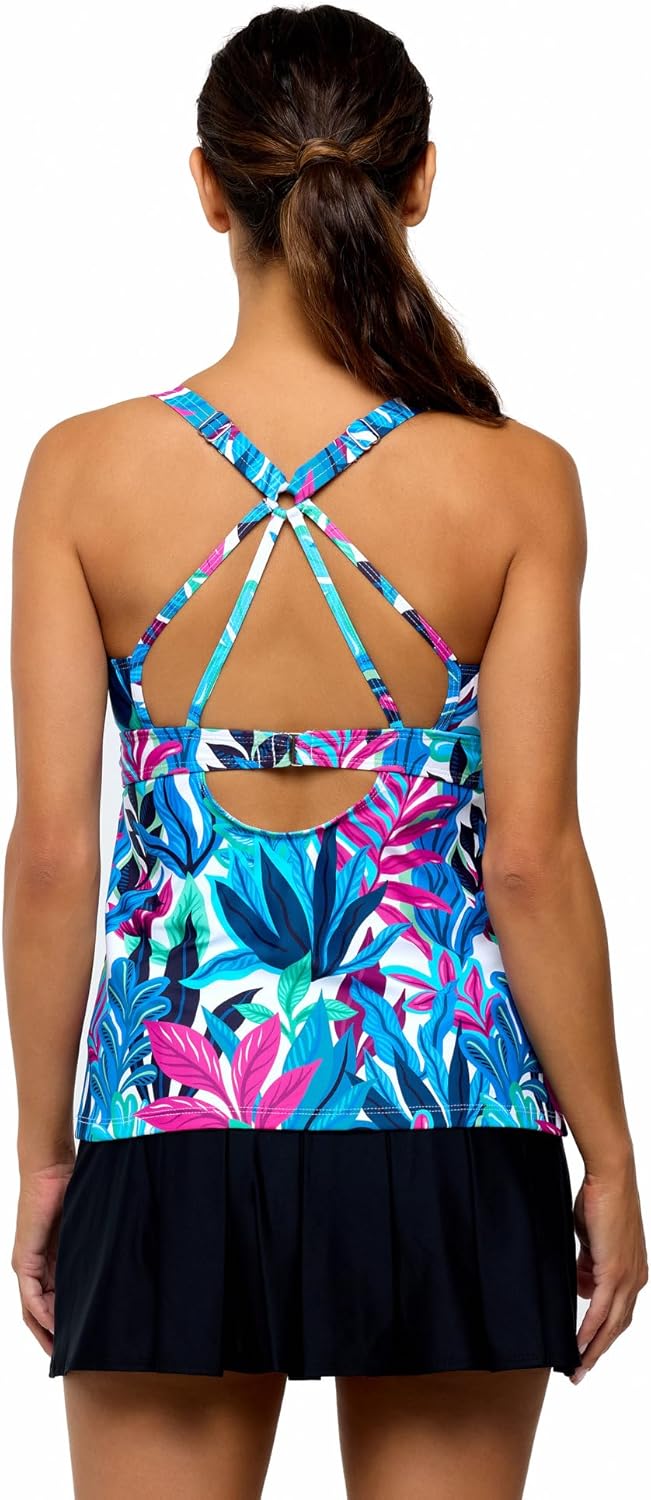 Next by Athena Womens Rainforest Sport Tankini - Image 4