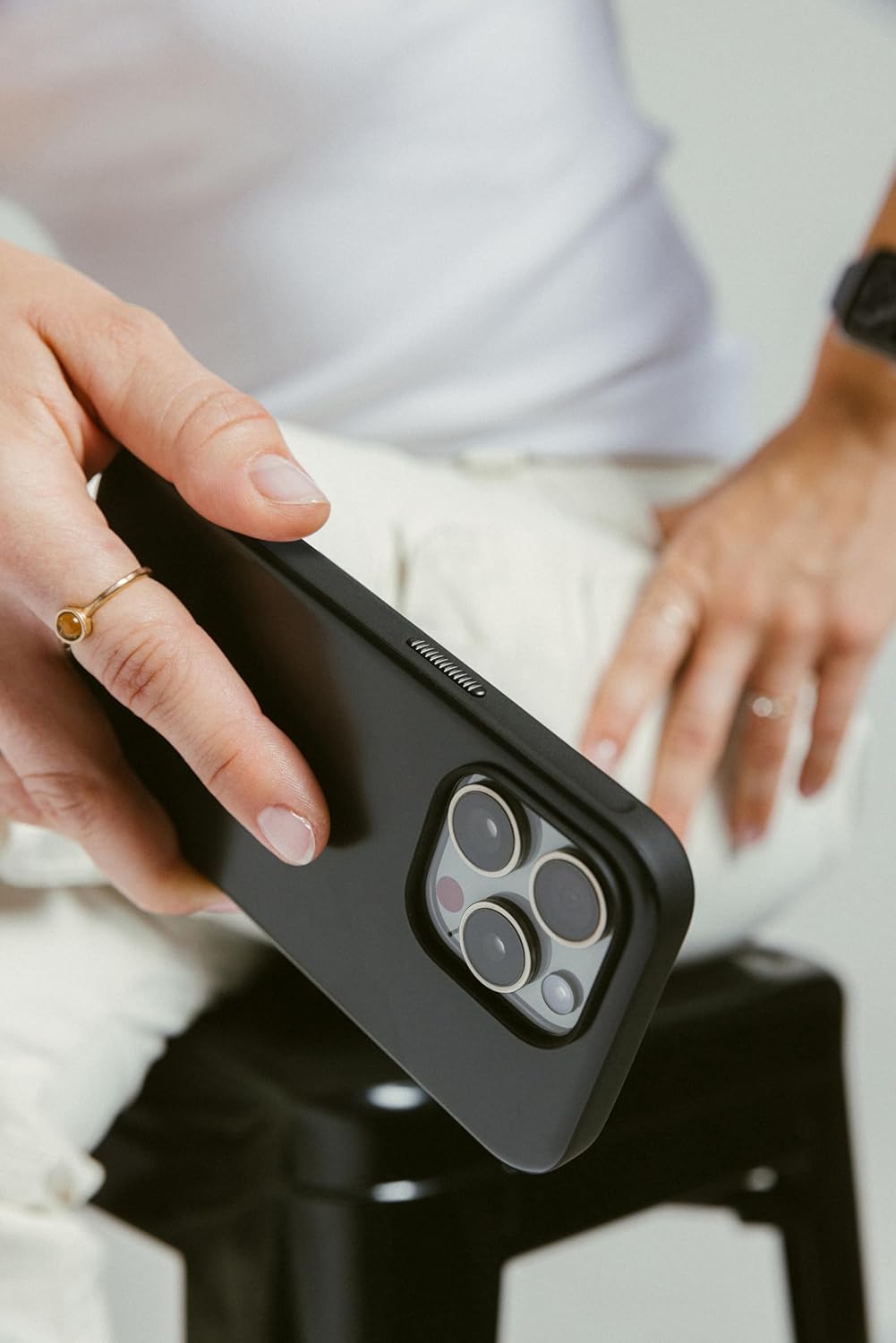 NOMAD Phone 16 Pro Sport Case Black - iPhone 16 Pro Case Magsafe Charging Compatible, Phone Case for iPhone 16 Pro