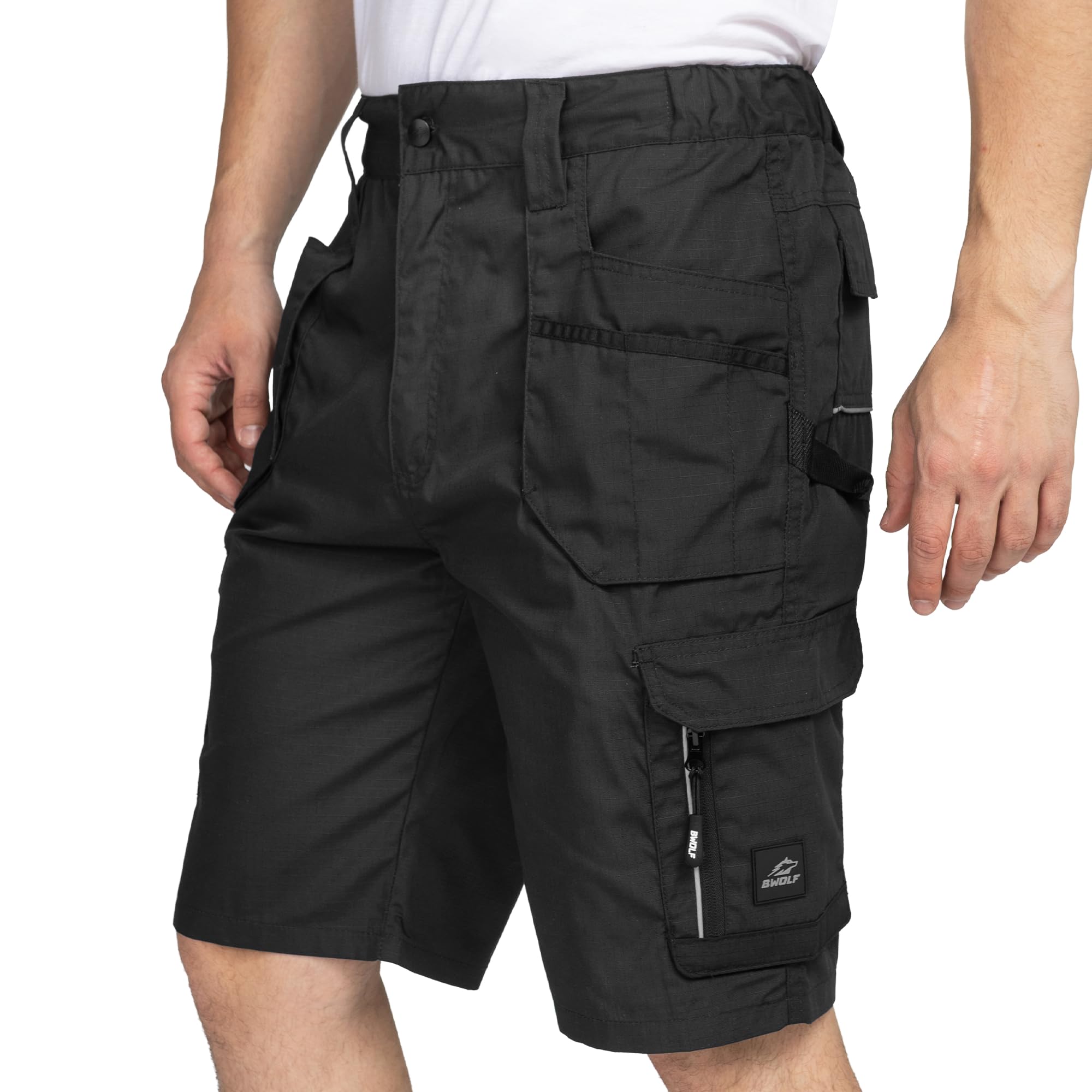 BWOLF Pantalones de trabajo Ripstop hombre con muchos bolsillos