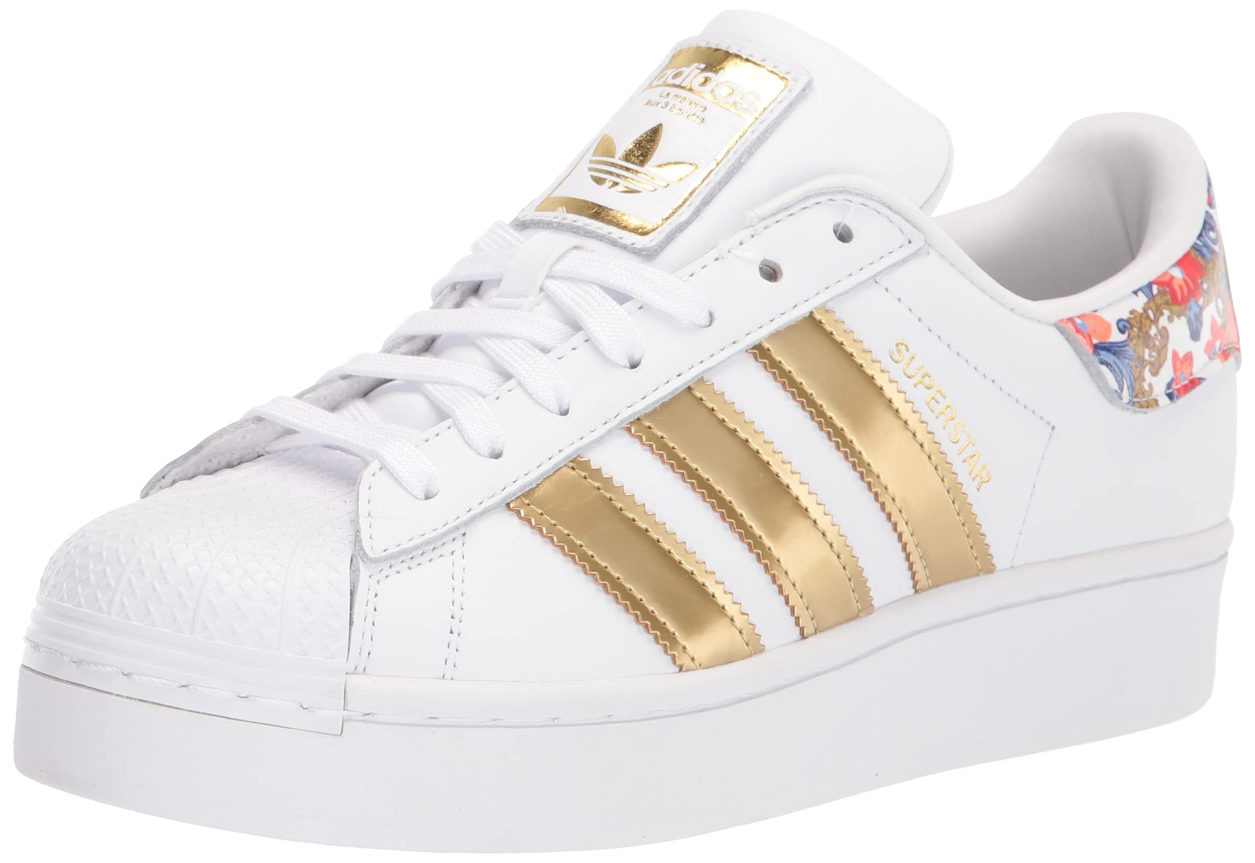adidas gazelle silver green womens adidas Women's Superstar II Shoes, Size 7, Black/Black/White main image 1