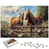 【CADEAUX & DÉCORATION】: Cadeau idéal pour toutes les occasions – Noël, anniversaire, etc. –, ce puzzle est une attention délicate qui témoigne de votre affection. Une fois terminé, il peut être encadré pour devenir une décoration murale unique, apportant une touche personnelle et décorative à votre intérieur