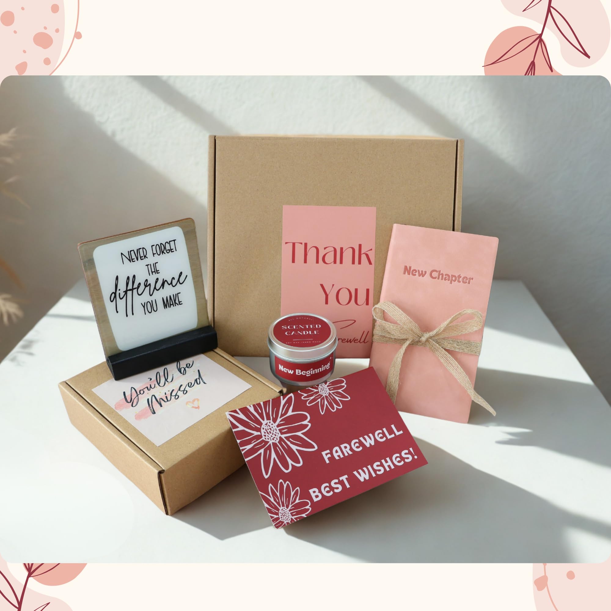 Abschiedsgeschenke für Frauen – Abschiedsgeschenke für Kollegen, neue Jobgeschenke für Frauen, Ruhestand, neues Kapitel, Abschiedsgeschenke für Freunde, Chef, Arbeitsbestie, aufmerksames