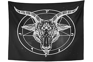 Baphomet Tapestry: Embracing Occult Symbolism in Your Decor