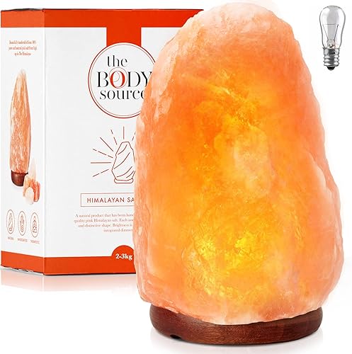 | Lámpara de sal del Himalaya | 6-8 pulgadas (4-7 libras) | 4 bombillas de repuesto