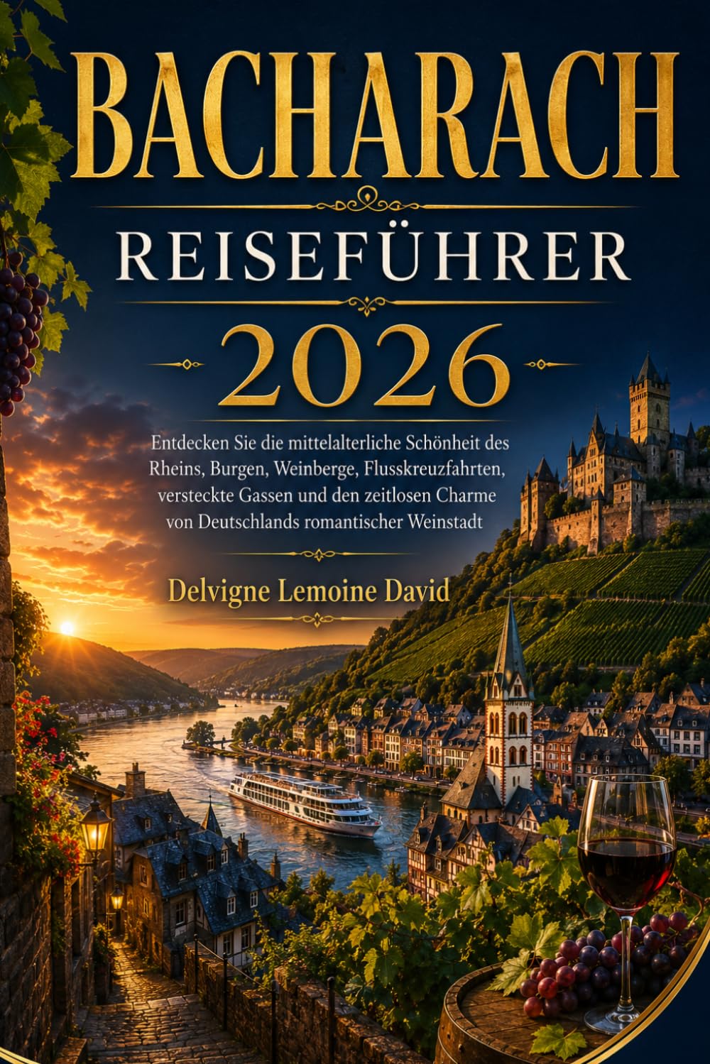 BACHARACH REISEFÜHRER 2026: Entdecken Sie die mittelalterliche Schönheit des Rheins, Burgen, Weinberge, Flusskreuzfahrten, versteckte Gassen und den ... von Deutschlands romantischer Weinstadt