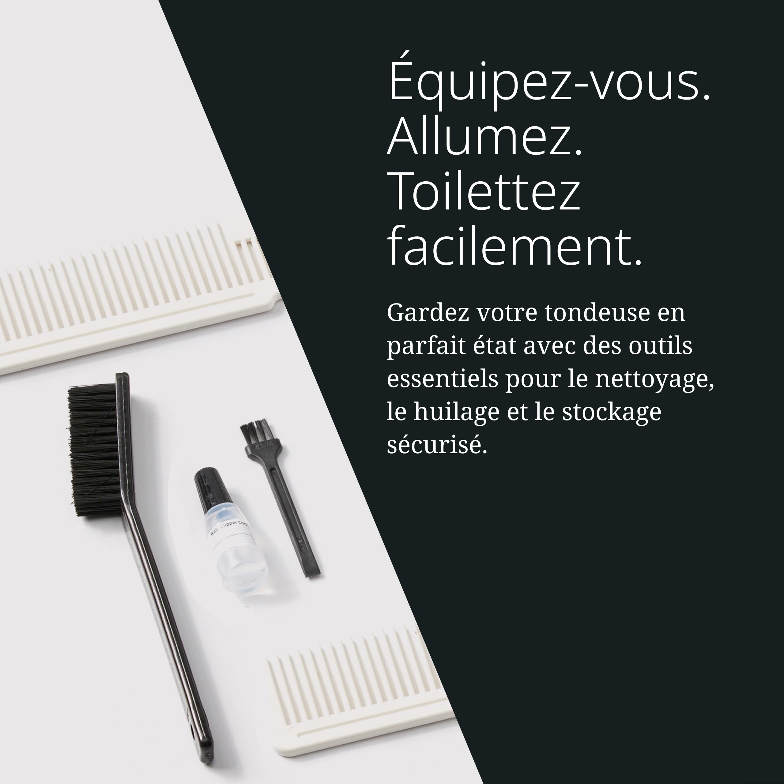 Wahl Barber Combo Sans Fil, Black Magic Clip et Detailer Li | Combo Sans Fil, Black Magic Clip et Detailer Li, Lames Titane DLC, jusqu'à 100 Minutes d'Autonomie, Kit Complet