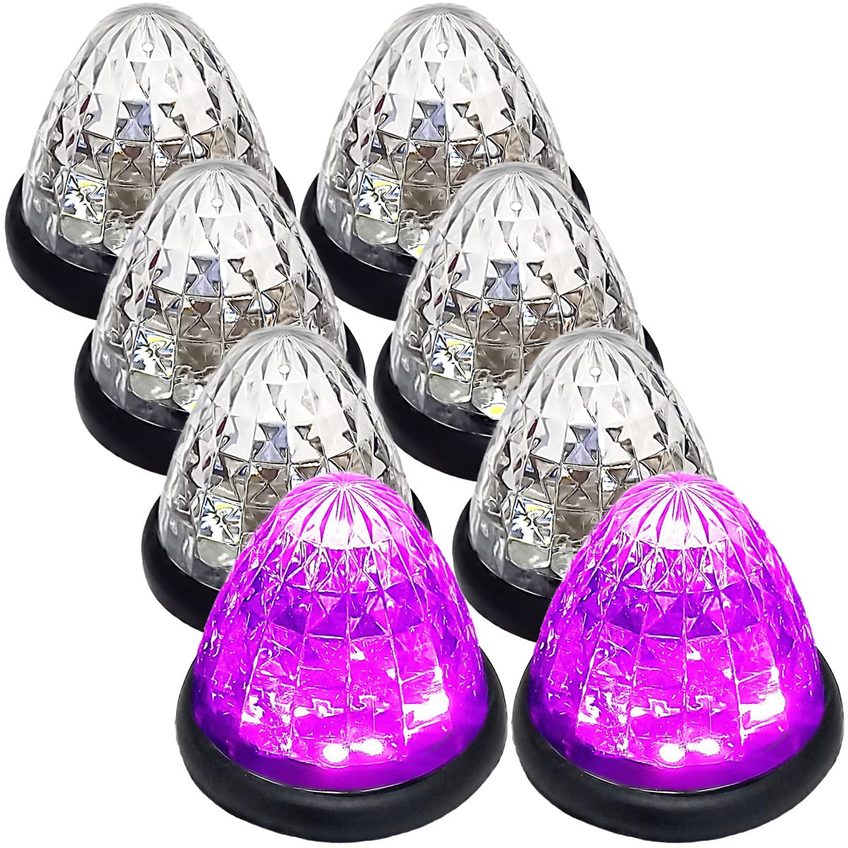 トラック用マーカー Amazon | トラック用 マーカーランプ LED サイド マーカー 16LED 24V