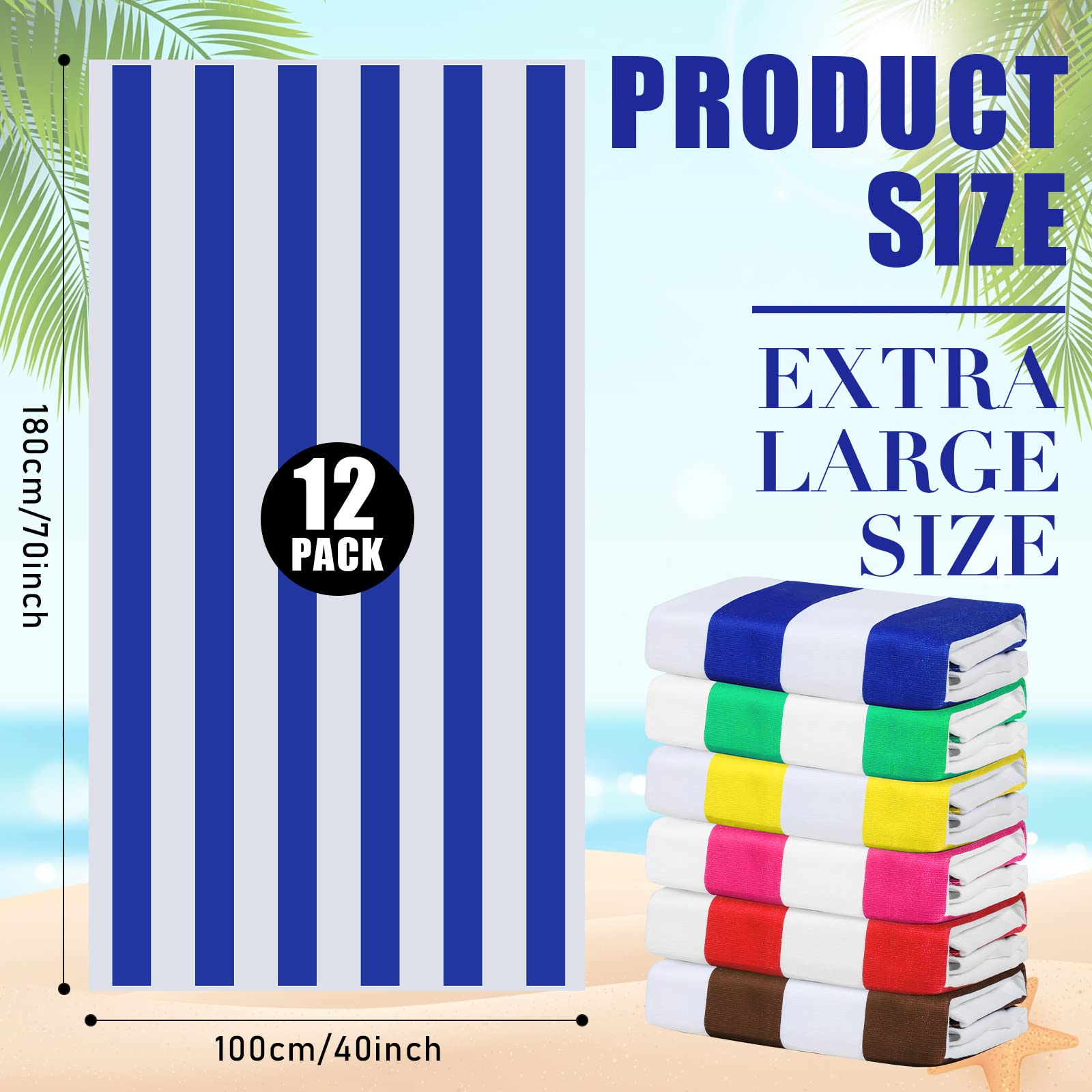 Qunclay Beach Towel