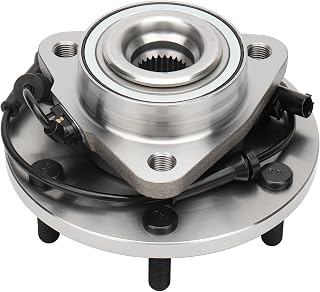 IRONTEK 515155 4WD Front Wheel Hub and Bearing Assembly Compatible for Nissan 2012-2015 Armada/ 2012-2015 Titan Wheel Bearing and Hub; w/ABS 6 Lugs 1PCS