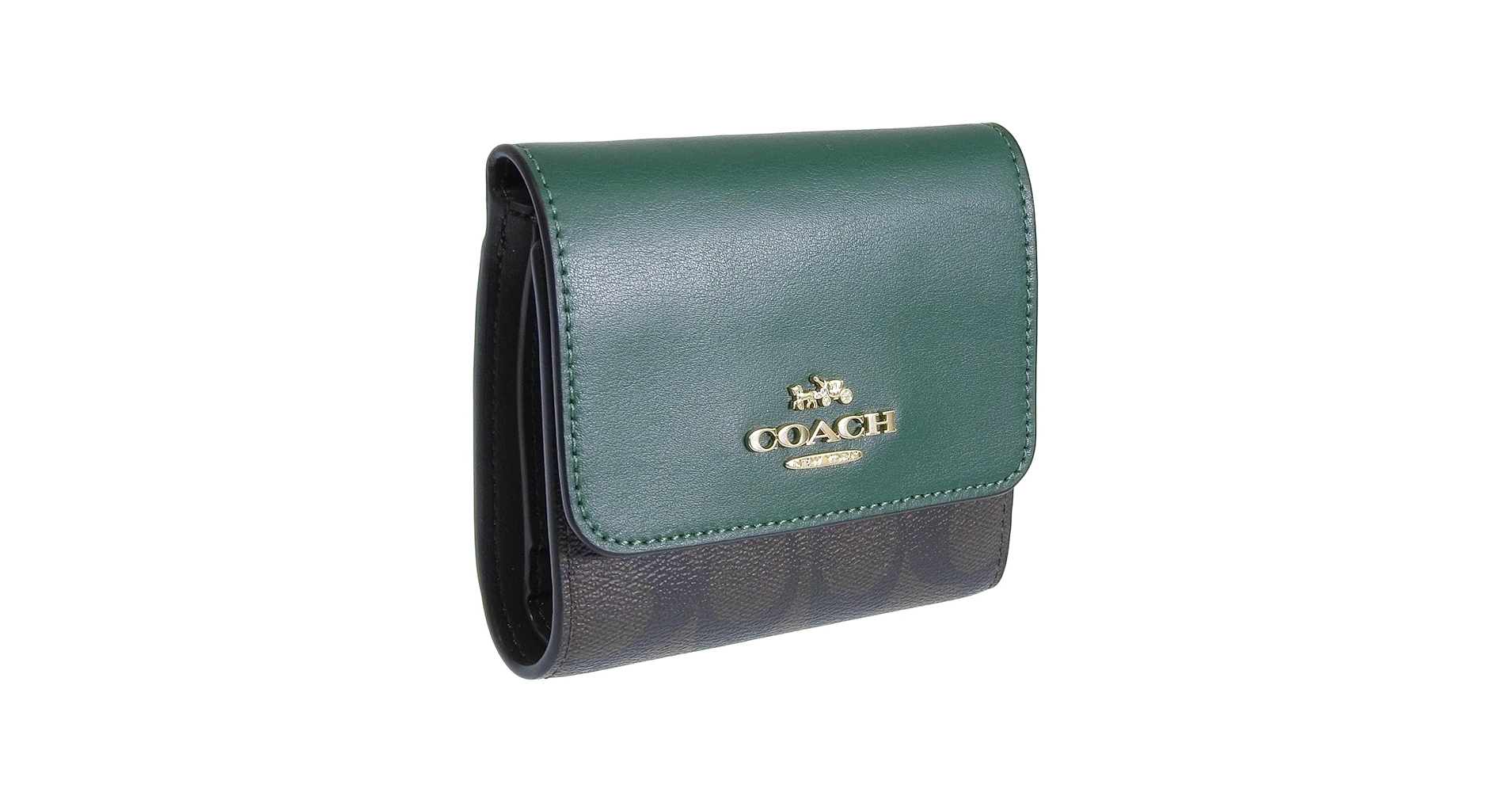 OLD COACH ダークグリーン レザーウォレット 7219 OLD COACH ダークグリーン レザーウォレット 7219 vintage coach