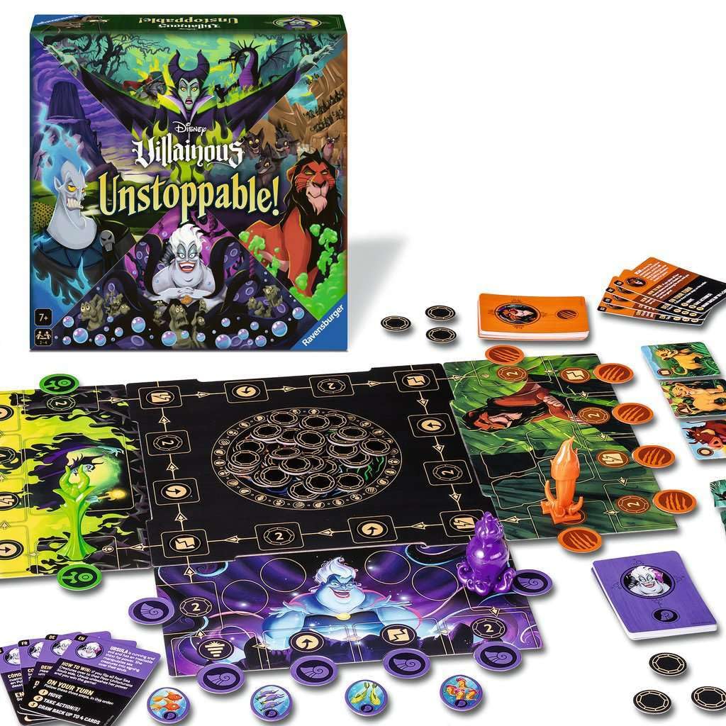 Disney Villainous Unstoppable! - Gesellschaftsspiel & Brettspiel ab 7 Jahre: A Disney Villainous Family Game - Image 4