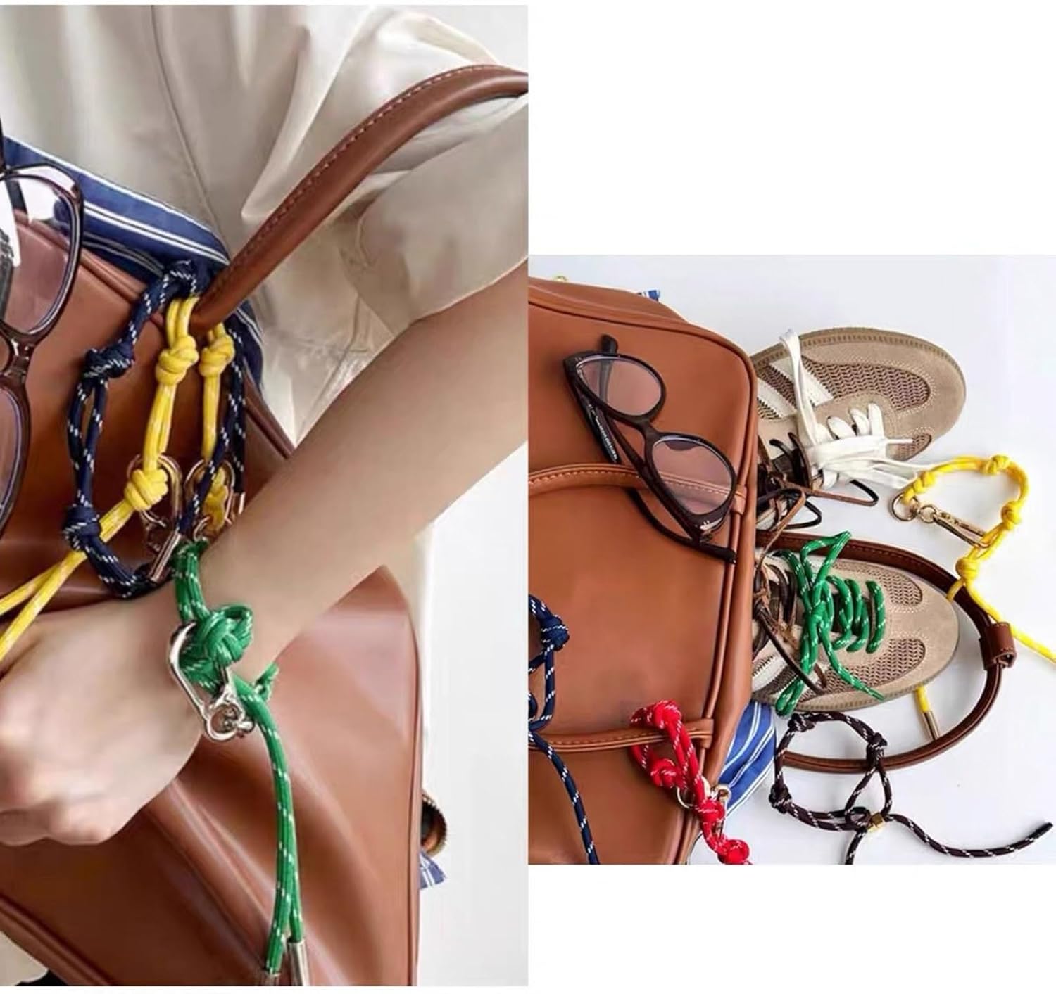 Colorful Cord Keychain 20kg Load Capacity Colorful Rope Keychain Key Accessory Suitable for Outdoor Sports Enthusiasts - Image 3