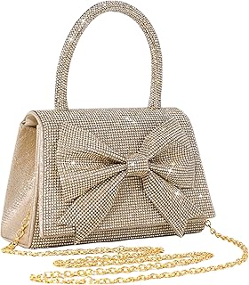 JIAN YA NA Fashion Women Bridesmaid Lady Girl Bride Evening Clutch Bag for Prom Cocktail Party Wedding Engagement