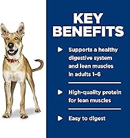 Vista 4 de Hill's Science Diet Alimento húmedo para perros adultos de 1 a 6, carne de res y cebada, latas de 5.8 onzas, paquete de 24