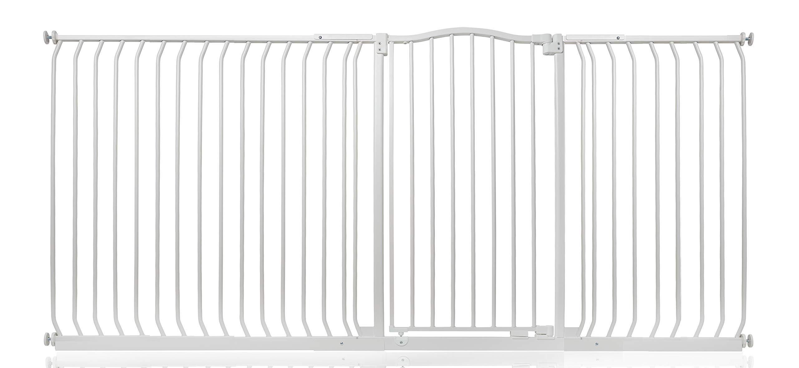 Safetots Extra Tall Curved Top Safety Gate, 116cm - 125cm, Matt Black, Extra Tall 100cm in Height, Pressure Fit Stair Gate, Baby Gate for Doors Hallways and Spaces, Safety Barrier, Easy Installation — view 26