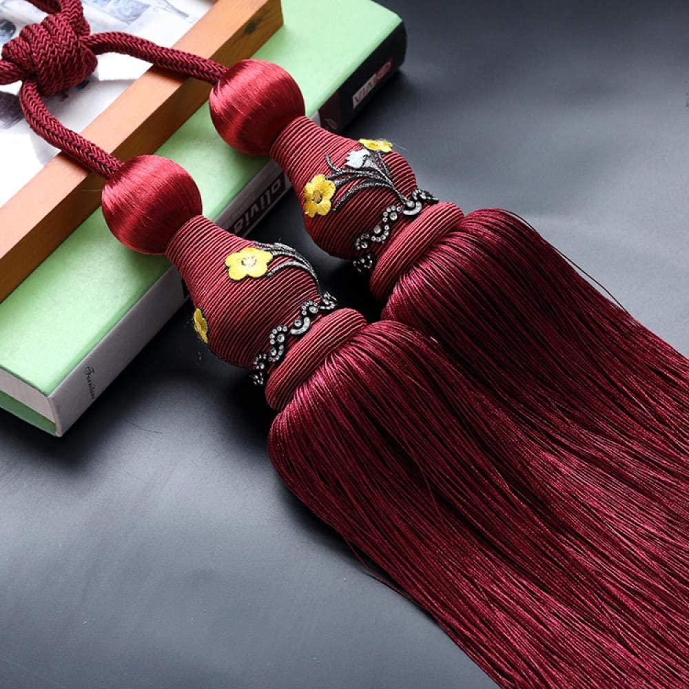 Attache de Rideau, Corde de Rideau, Rideau à Pompons Attache de Rideau, Attache de Rideau, Corde de Rideau, Rideau à Pompons