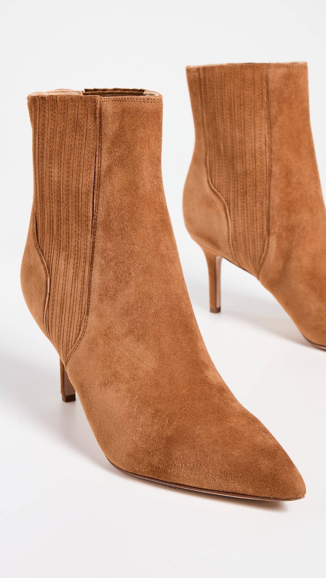 Veronica Beard Women's Lisa Boots 70mm, Hazelwood, Tan, | B2B