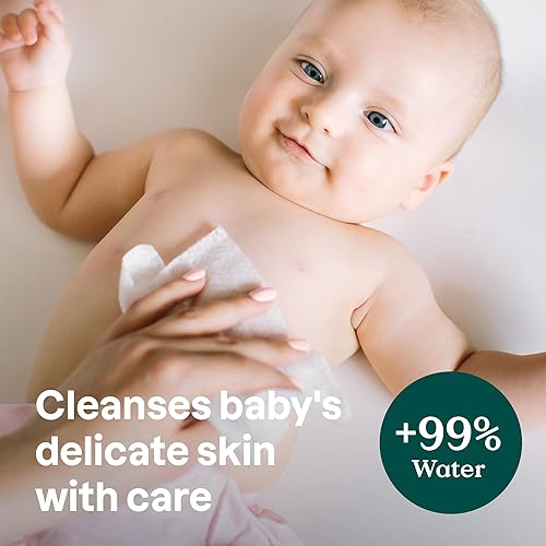 Miniatura 2 de ATTITUDE Toallitas de agua para bebés, verificadas por EWG, seguras para recién nacidos, sin perfume y sin fragancia, 99% de agua, suaves, veganas y