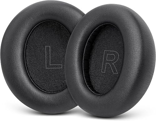 SAKINU 2pack Replacement Ear Pads Protein Leather Memory Foam Cushion Fit Anker Q30 Q35 Headphones