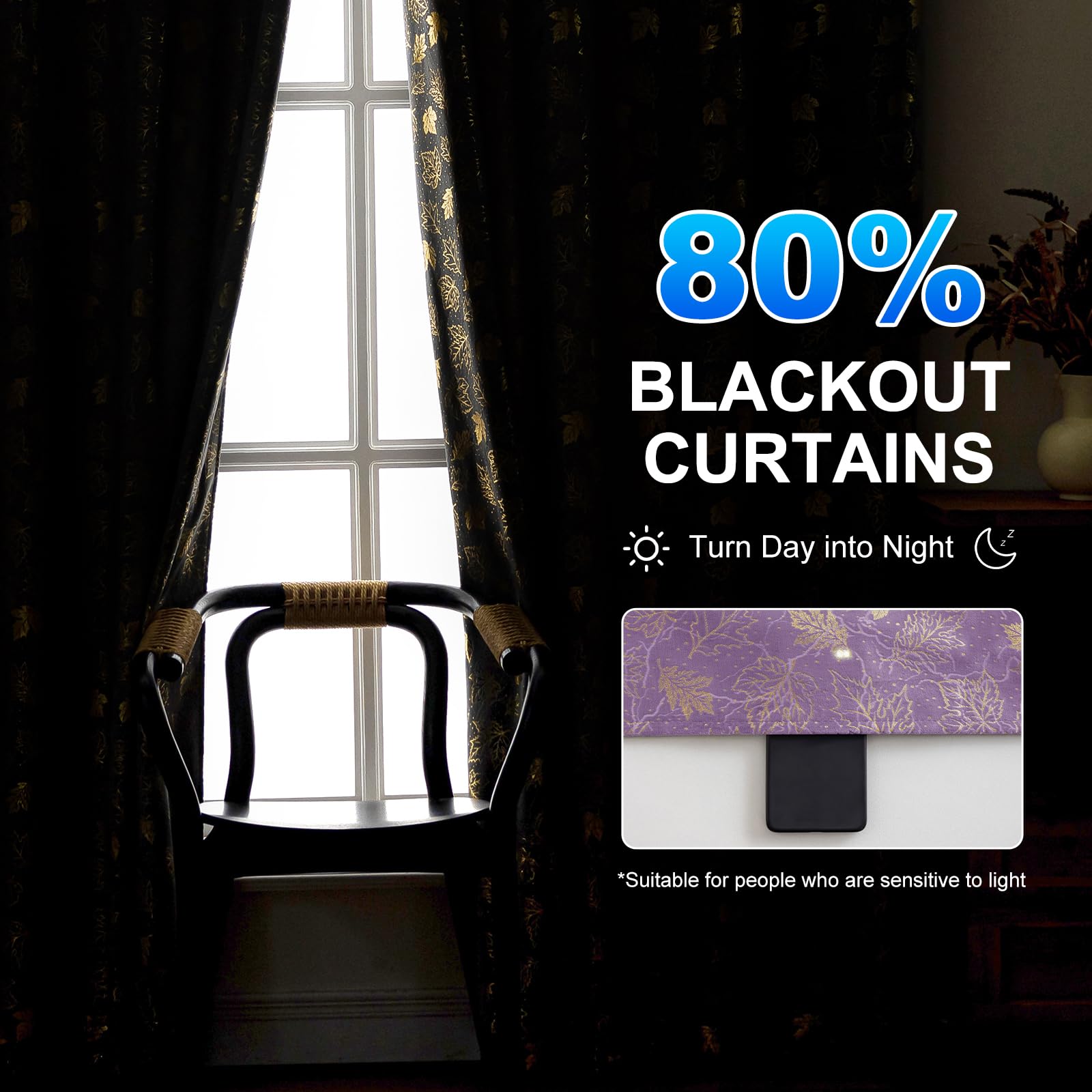 Rideau Velours Occultant Lot De 2, 140x200cm, Rideaux Thermique Isolant, Anti Froid Et Chaleur, Luxurious Doux Rideau À Oeillets, Phonique Anti Bruit, pour Salon Et Chambre, Violet Clair