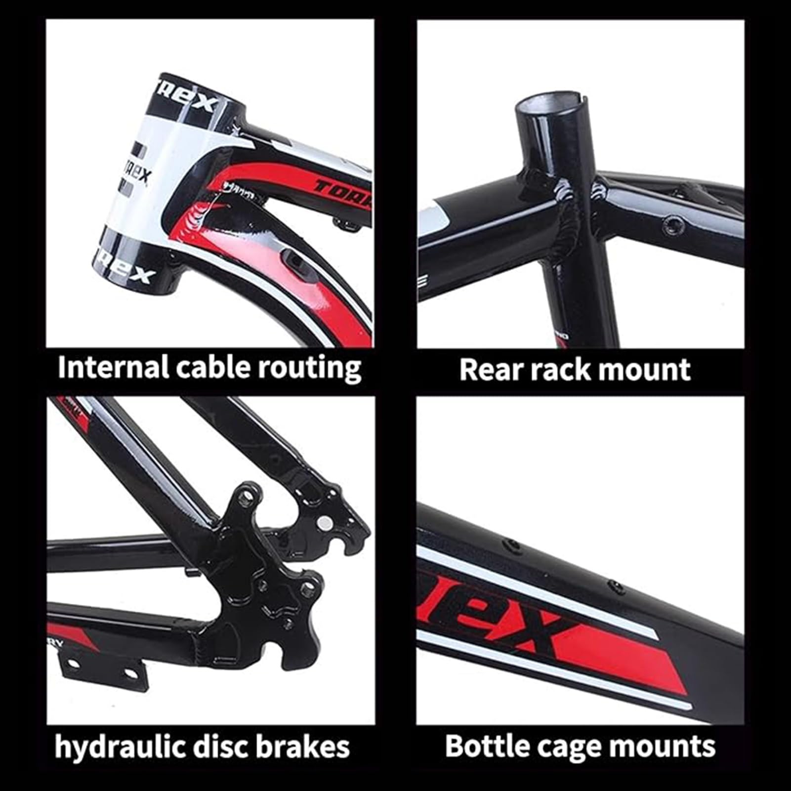 29-Zoll-Hardtail-Mountainbike-Rahmen, QR 135 Mm Interne Routing-Scheibenbremse, 17-Zoll-Fahrradrahmen Aus Aluminiumlegierung, Unterstützt Ölscheibe