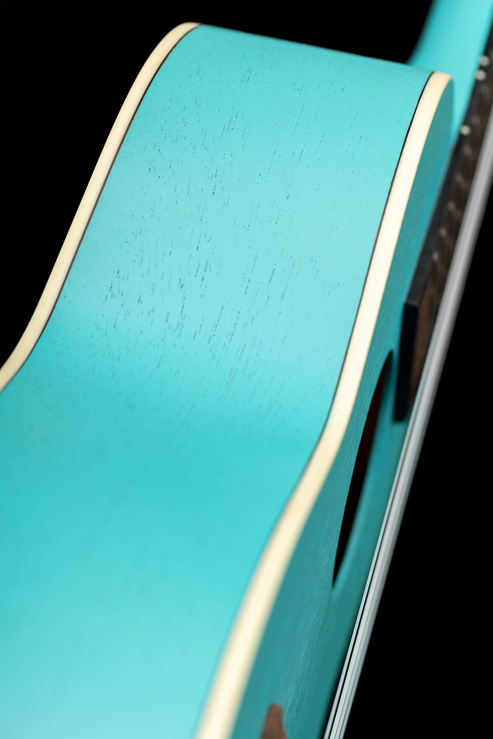 Ortega Guitars Ukulele Concerto Acustico – Earth Series – Okoume, Light Blue (RULAGOON)